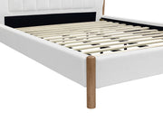 Haast Super King Bed Frame - Cream