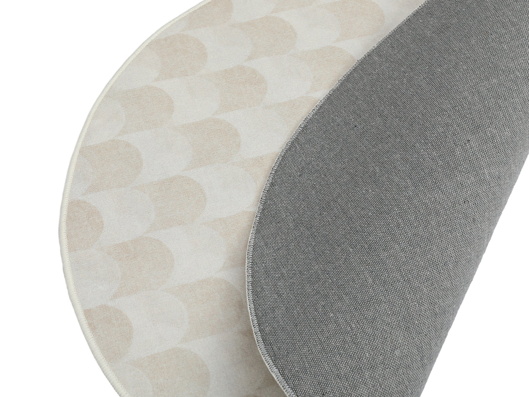 Quality Waterproof Round Rug Design H 100cm