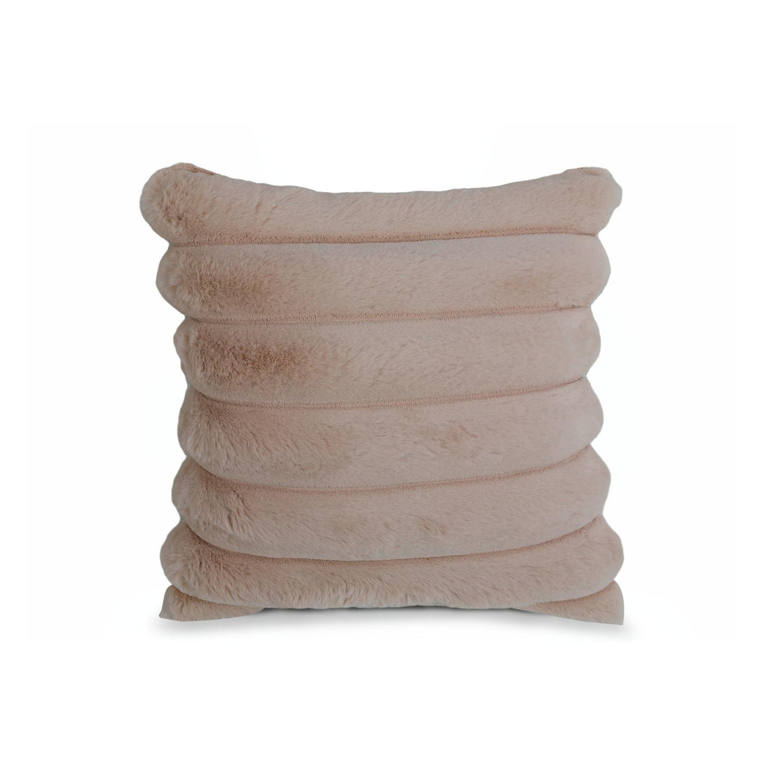 Fluffy Cushion Orange 45x45cm