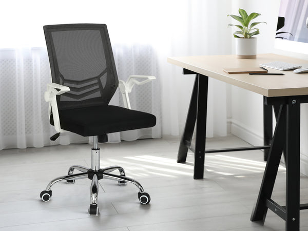 LEON Office Chair - Black + White