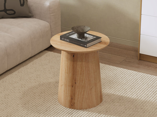 Jordan Round Coffee Table 50cm - Oak
