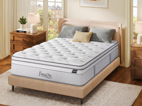 Natureblend Prime 5 Zone Pocket Spring Medium Plush Mattress - Double