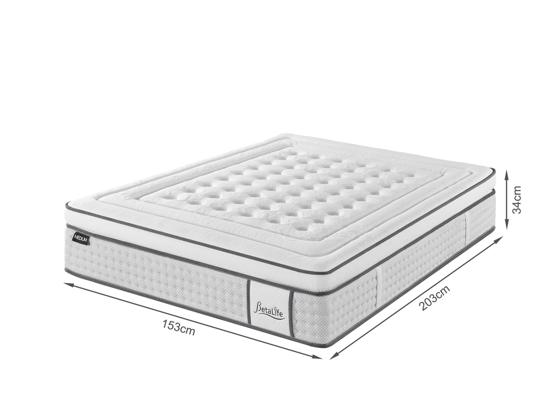 Natureblend Elite Latex Medium Firm Mattress - Queen