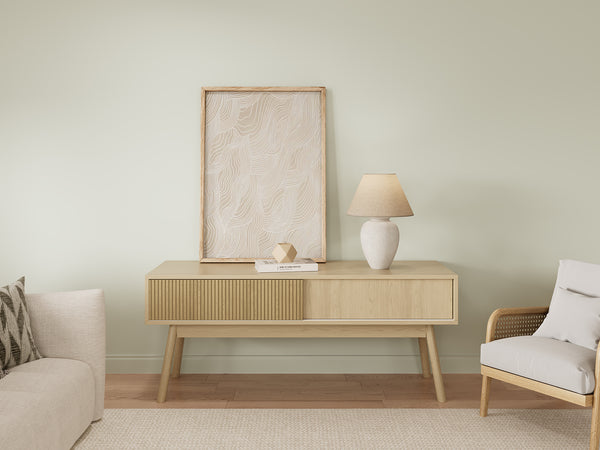 Shawnee 1.15m Entertainment Unit - Oak