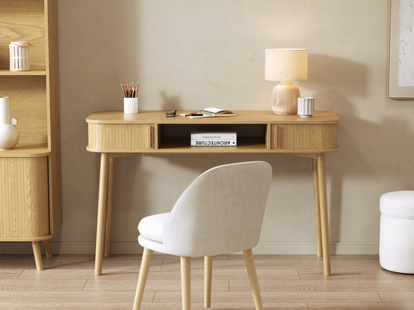 Atlantic 120cm Computer Desk - Natural