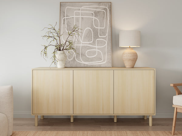 Custer Sideboard Buffet Table - Oak