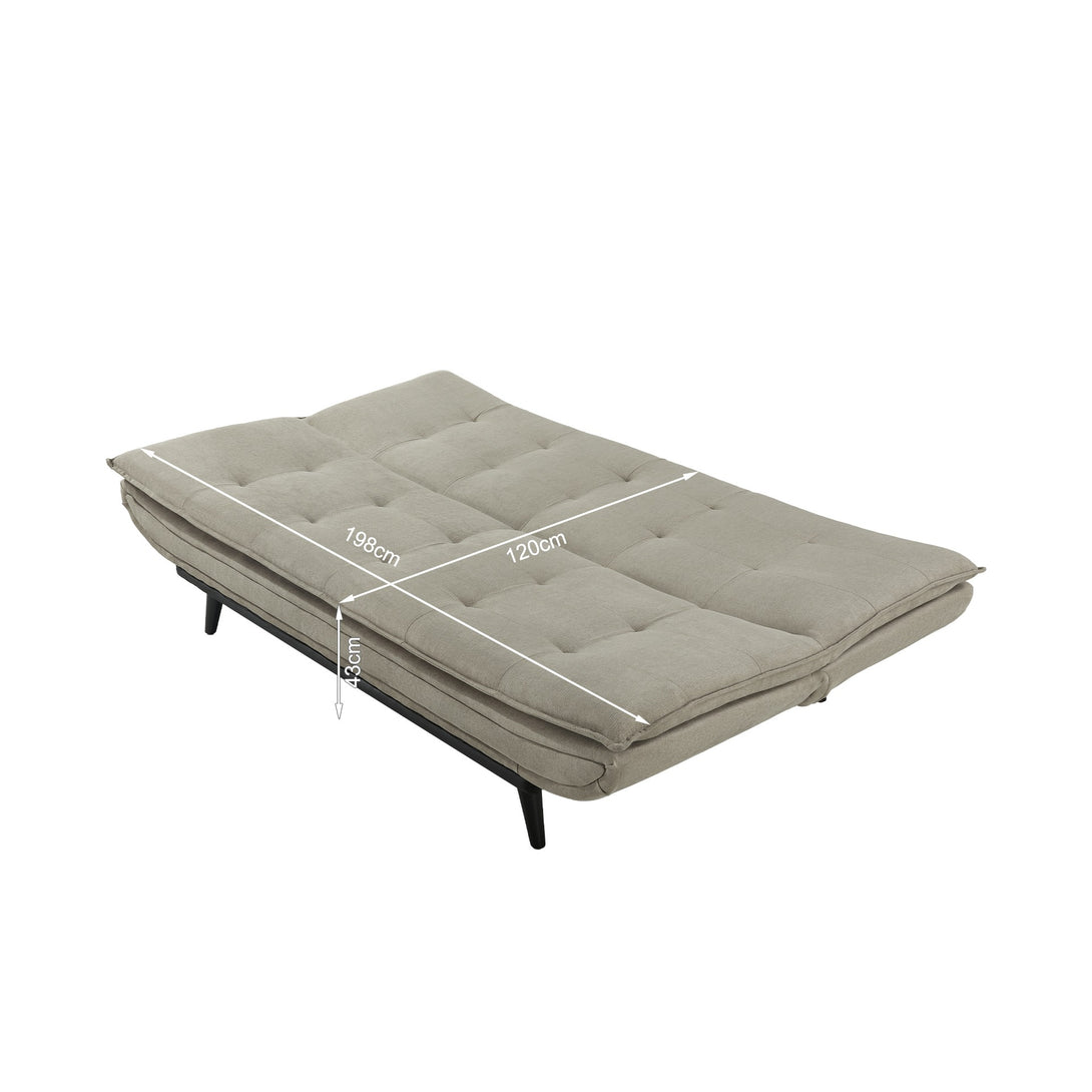Dorking 3 Seater Sofa Bed - Taupe