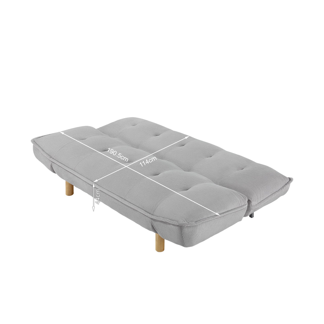 Alnwick 3 Seater Sofa Bed - Dark Grey