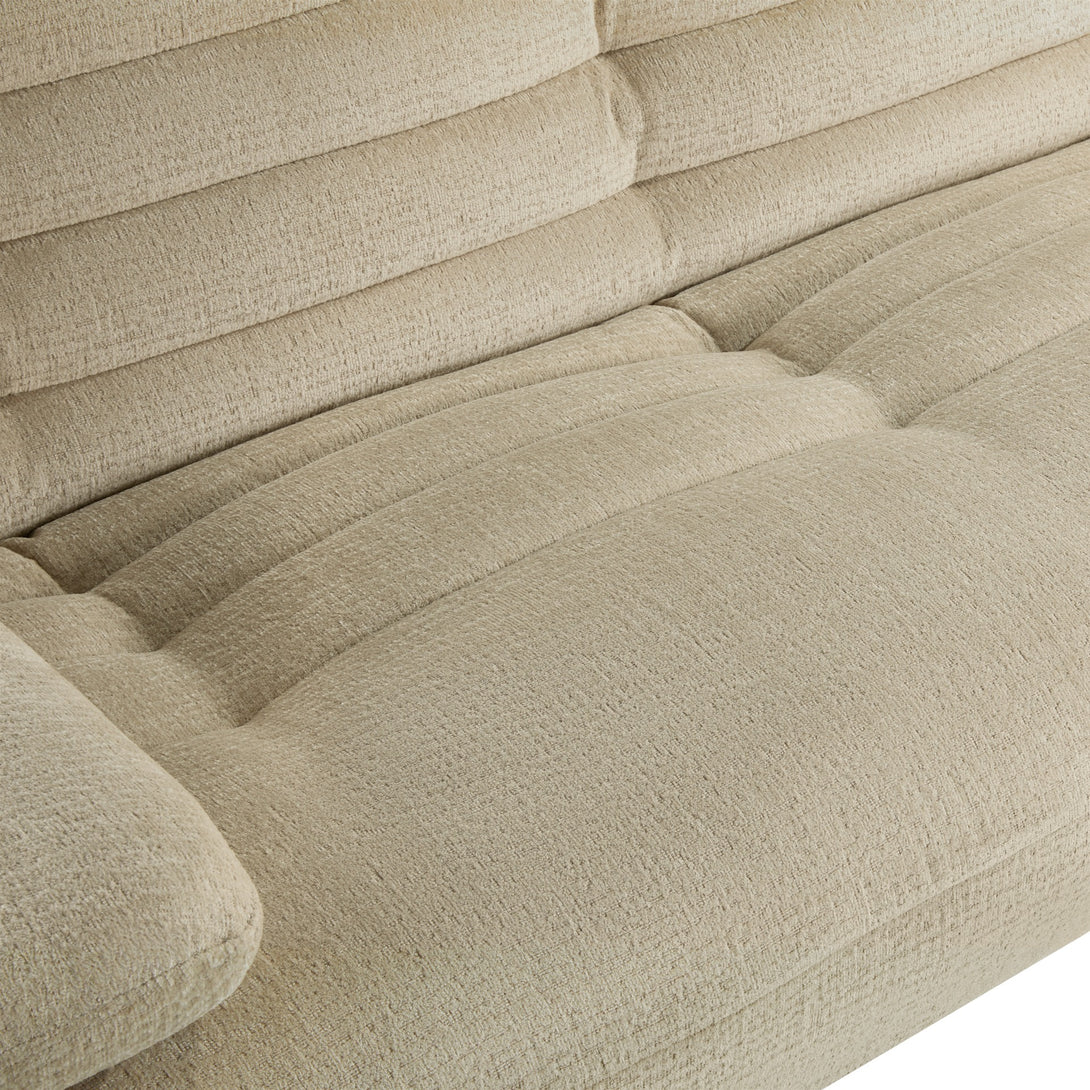 Fowey 3 Seater Sofa Bed - Taupe