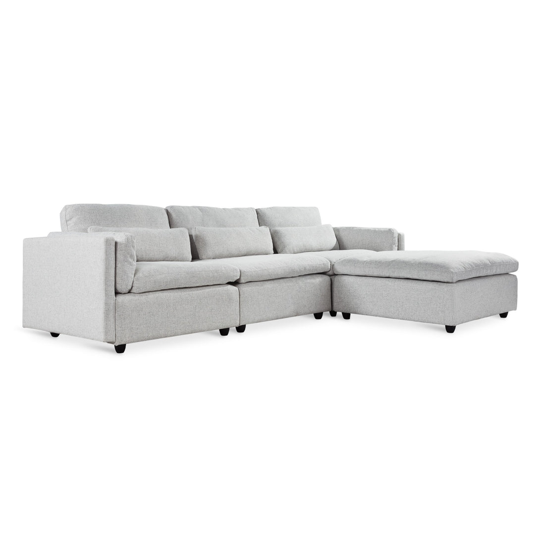 Barmouth Modular Sofa - Silver Grey
