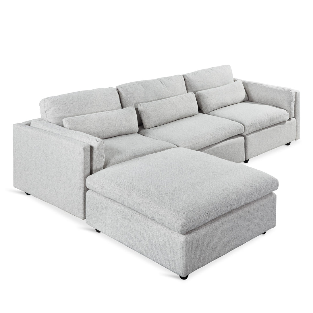 Barmouth Modular Sofa - Silver Grey