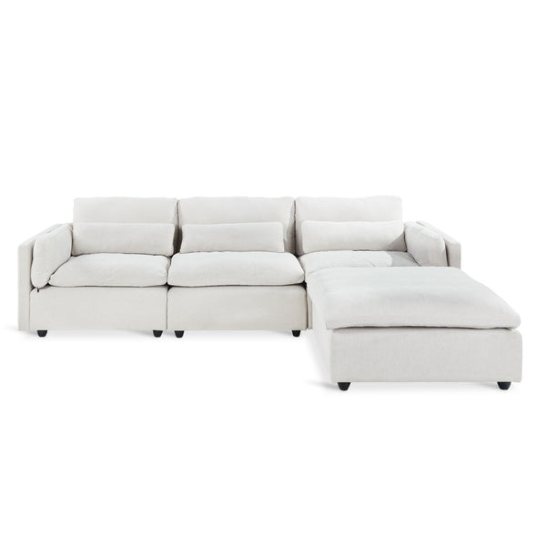 Barmouth Modular Sofa - Silver Cloud