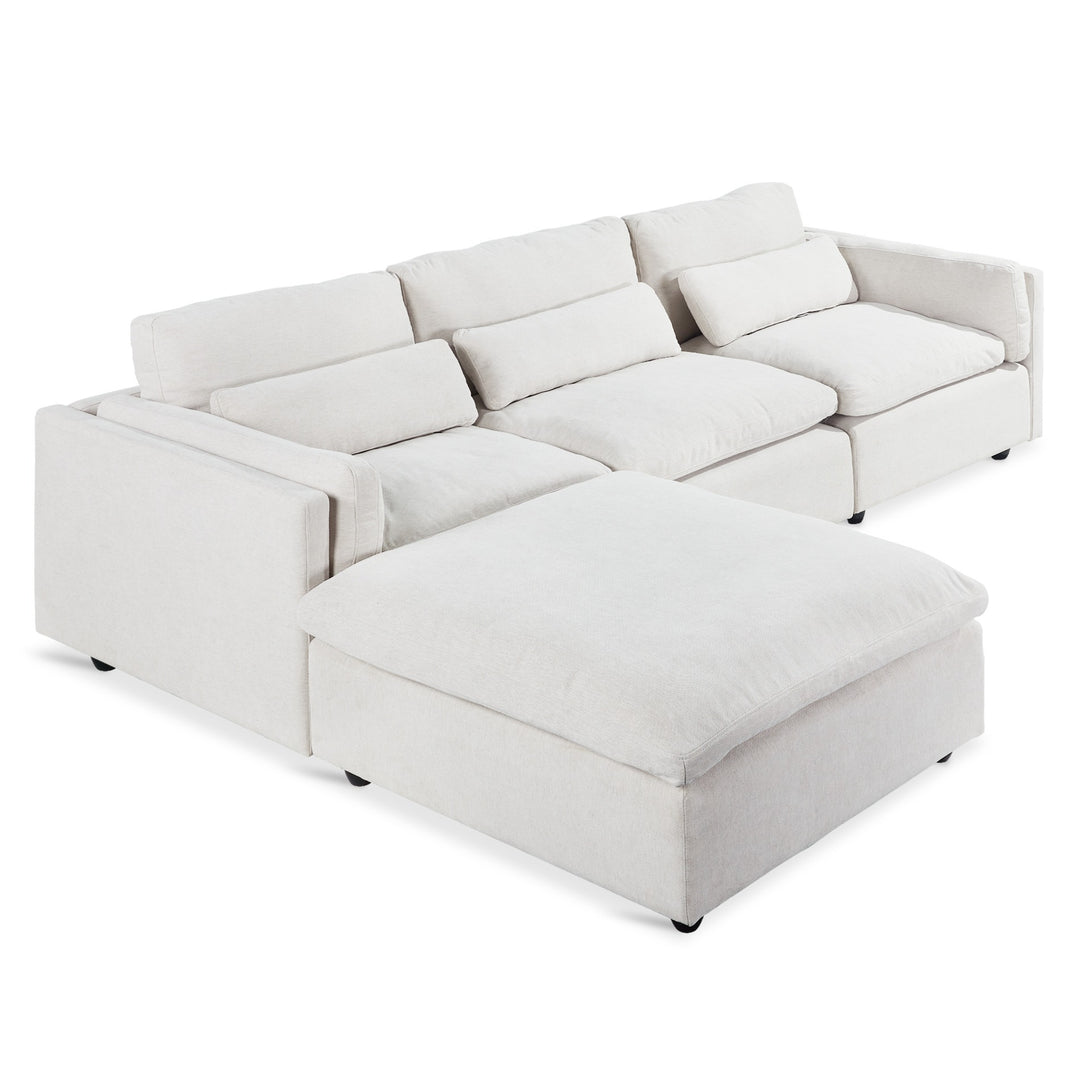 Barmouth Modular Sofa - Silver Cloud