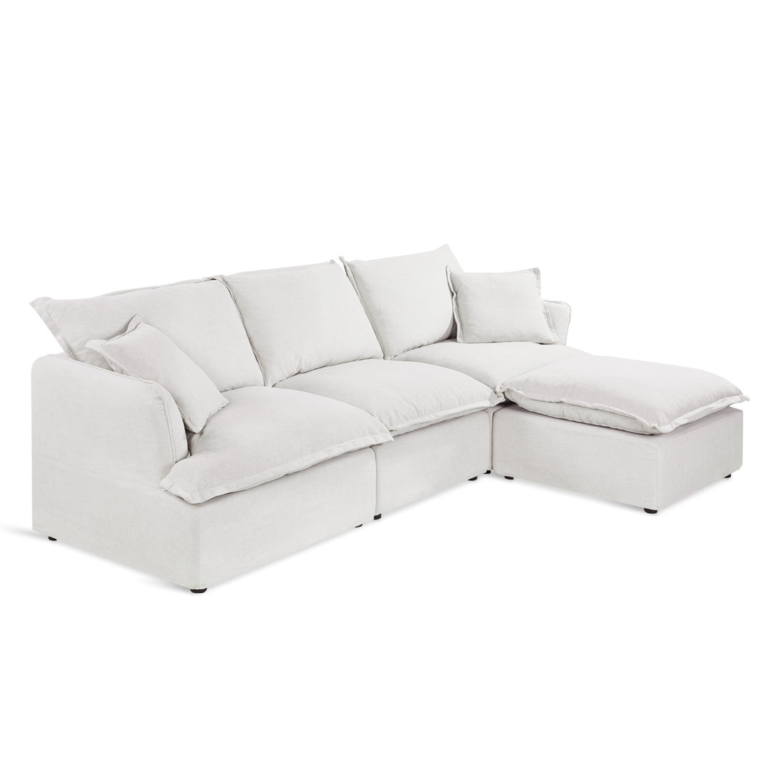 Haworth Modular Sofa - Silver Cloud