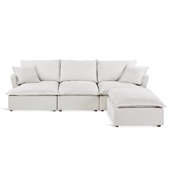 Haworth Modular Sofa - Silver Cloud