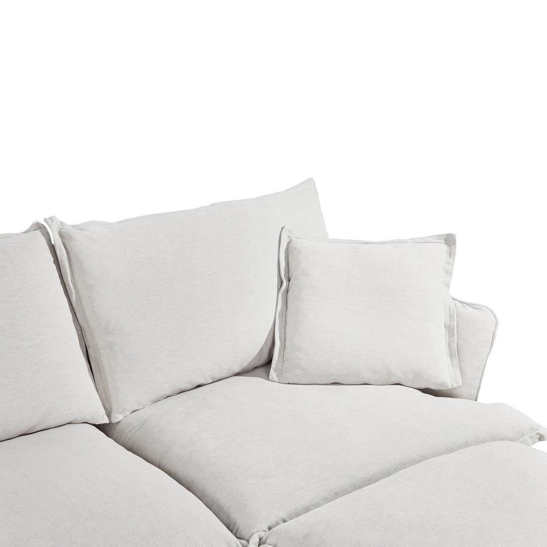 Haworth Modular Sofa - Silver Cloud
