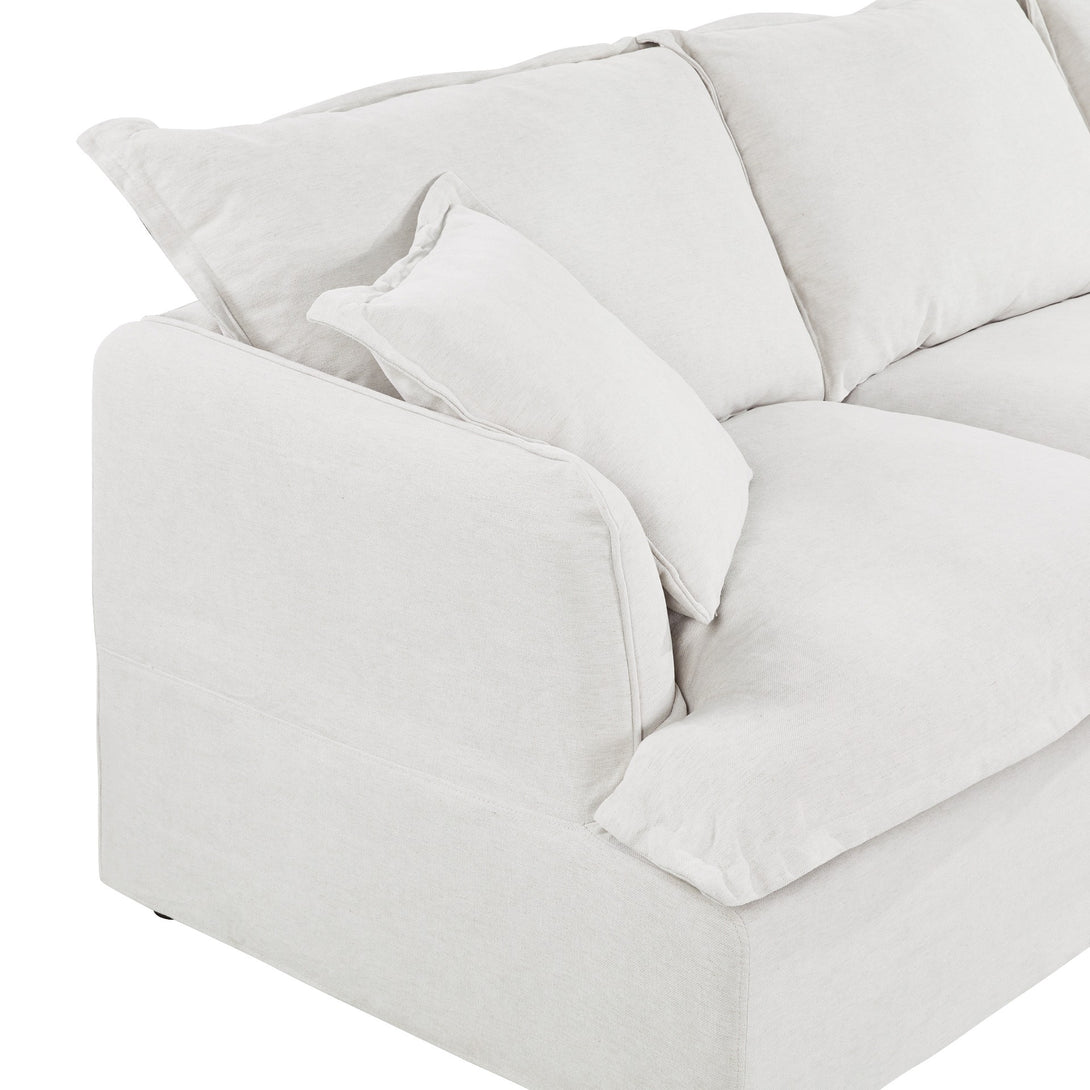 Haworth Modular Sofa - Silver Cloud