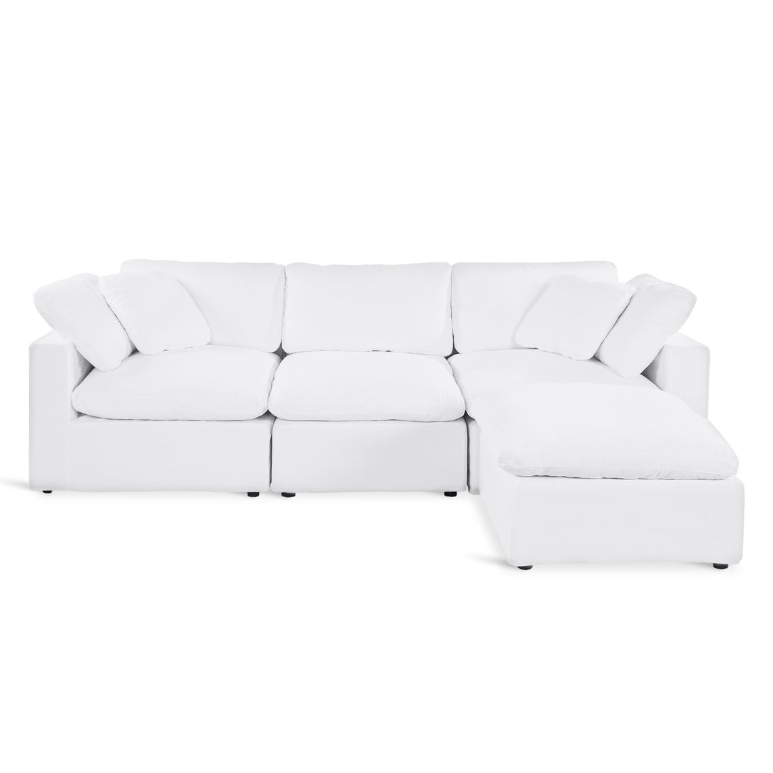 Bishopston Duck Feather Filled Modular Sofa - White