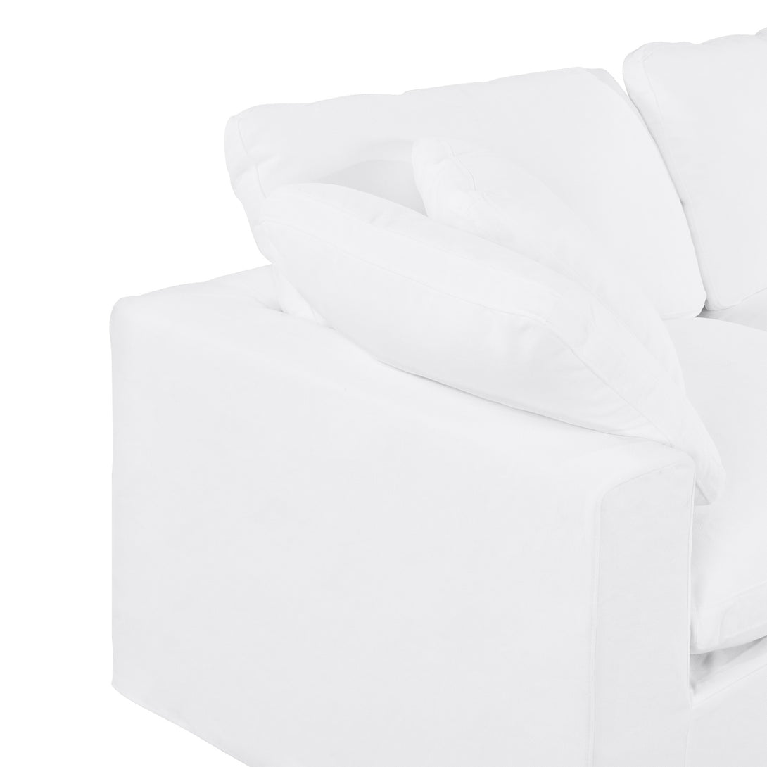 Bishopston Duck Feather Filled Modular Sofa - White