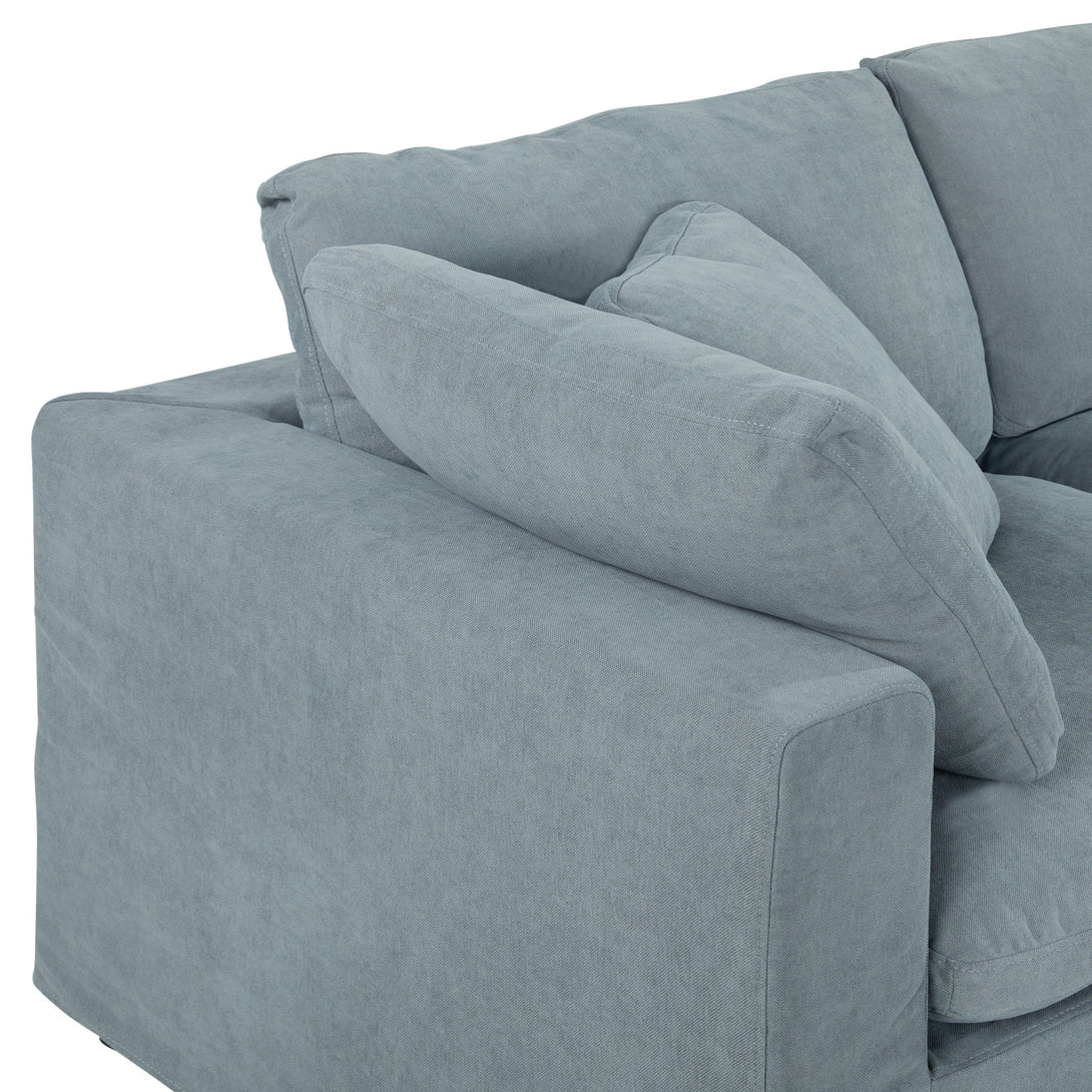 Bishopston Duck Feather Filled Modular Sofa - Grey