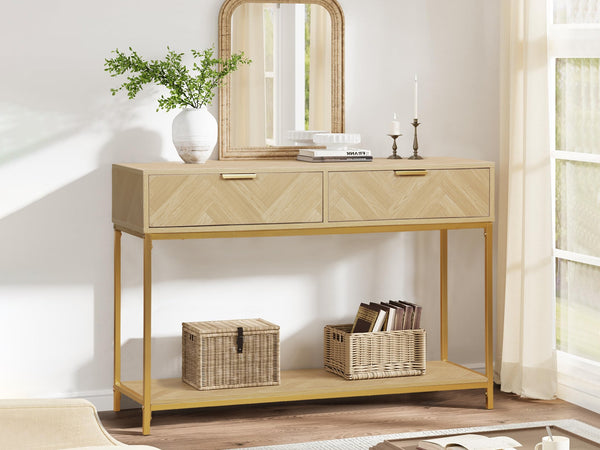 Mesa Console Table - Natural