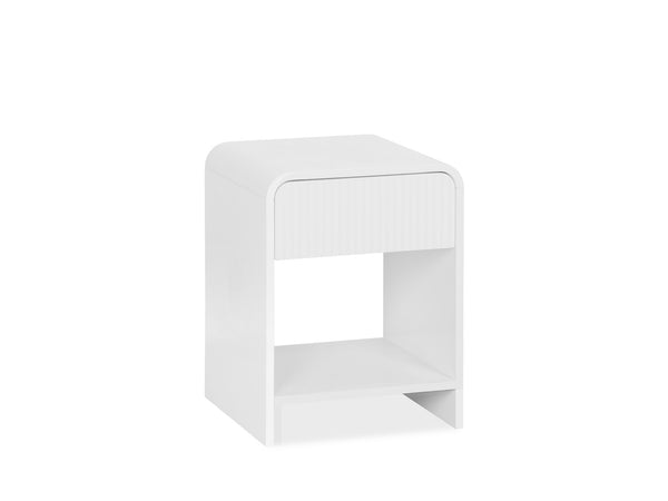 Cannock Bedside Table - White