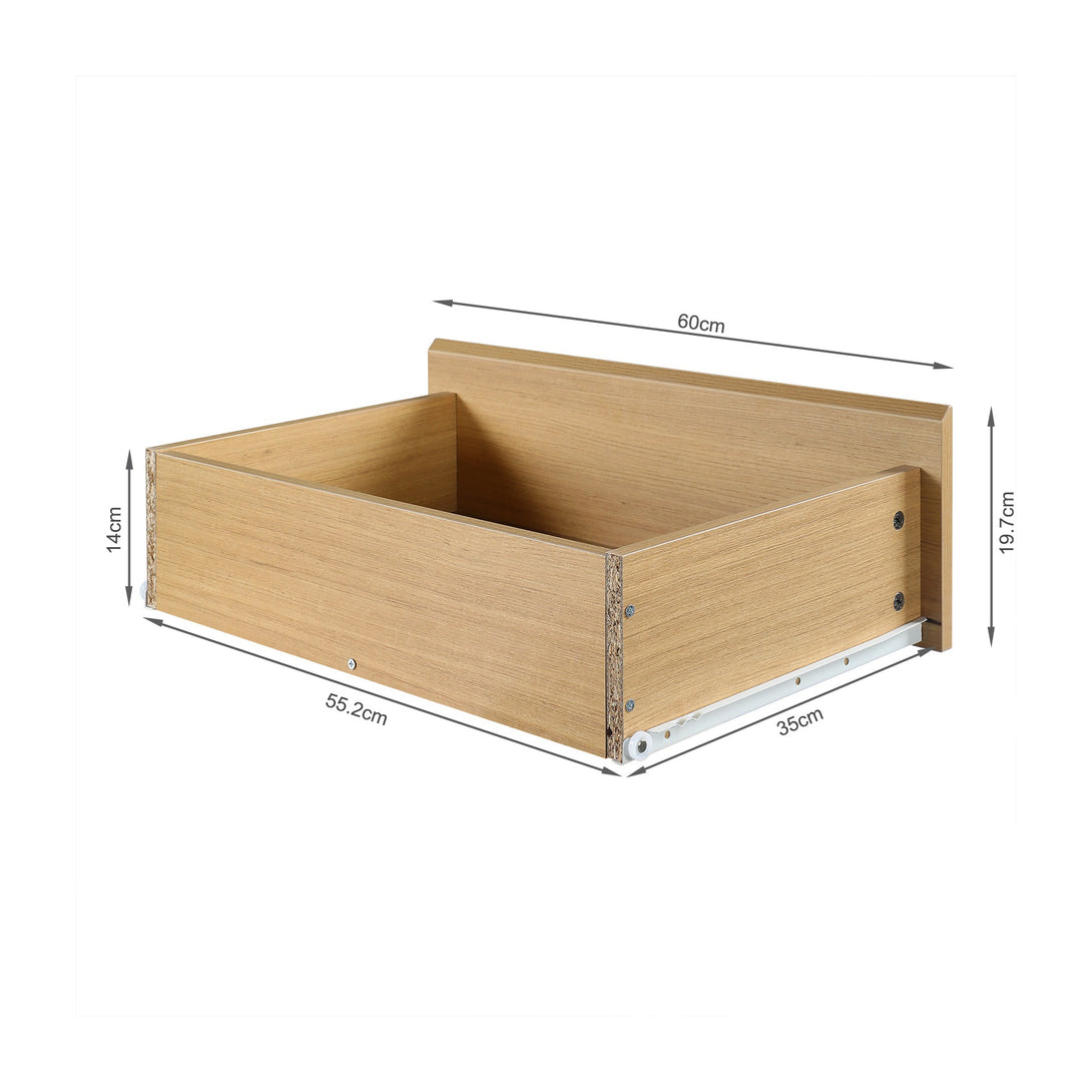 TONGASS 8 Drawer Lowboy - OAK