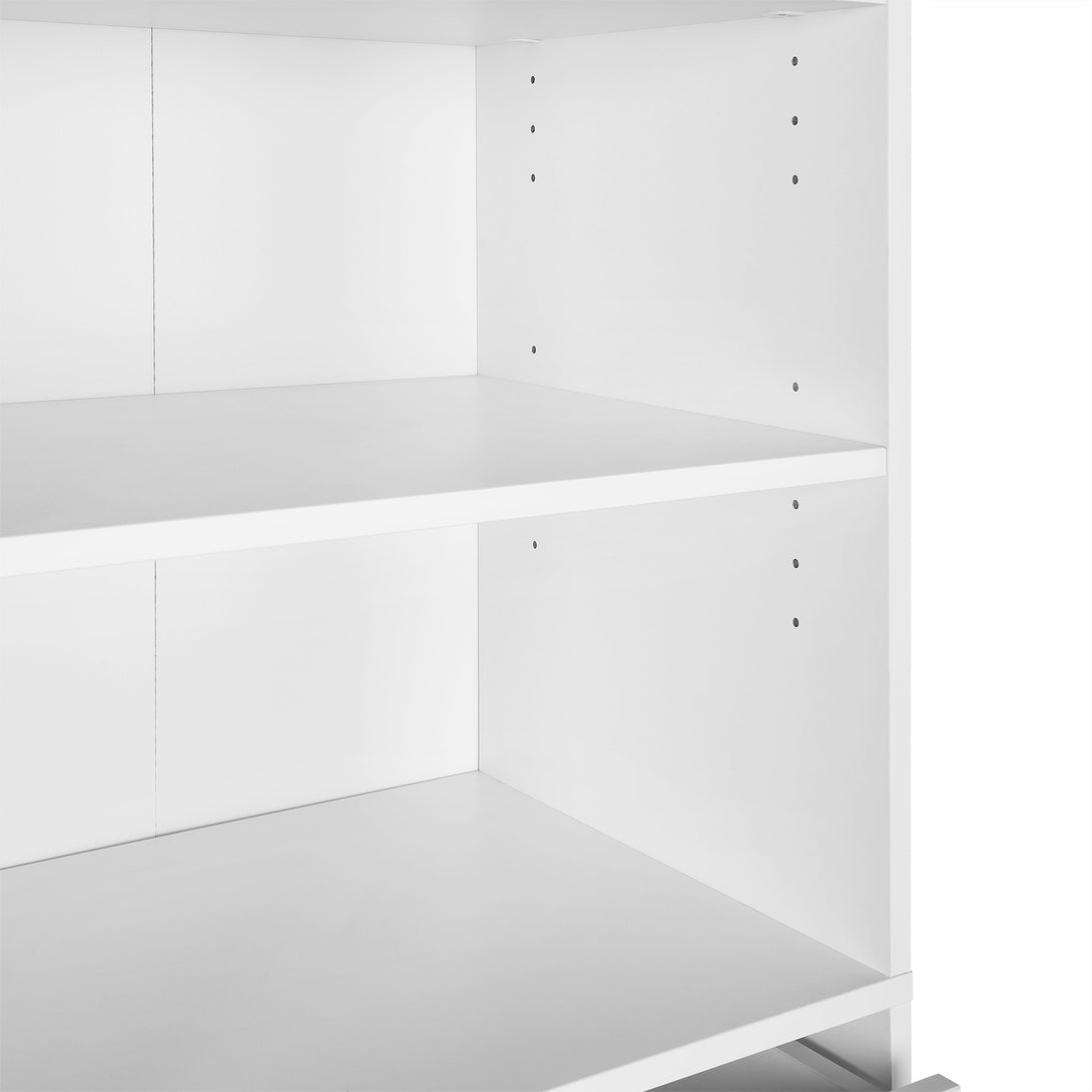 PAYETTE 6 Drawer & 3 Shelf Wardrobe - WHITE