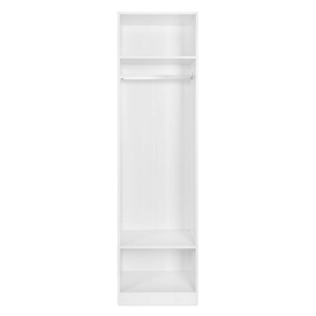 PAYETTE 3 Shelf & Hanging Wardrobe - WHITE