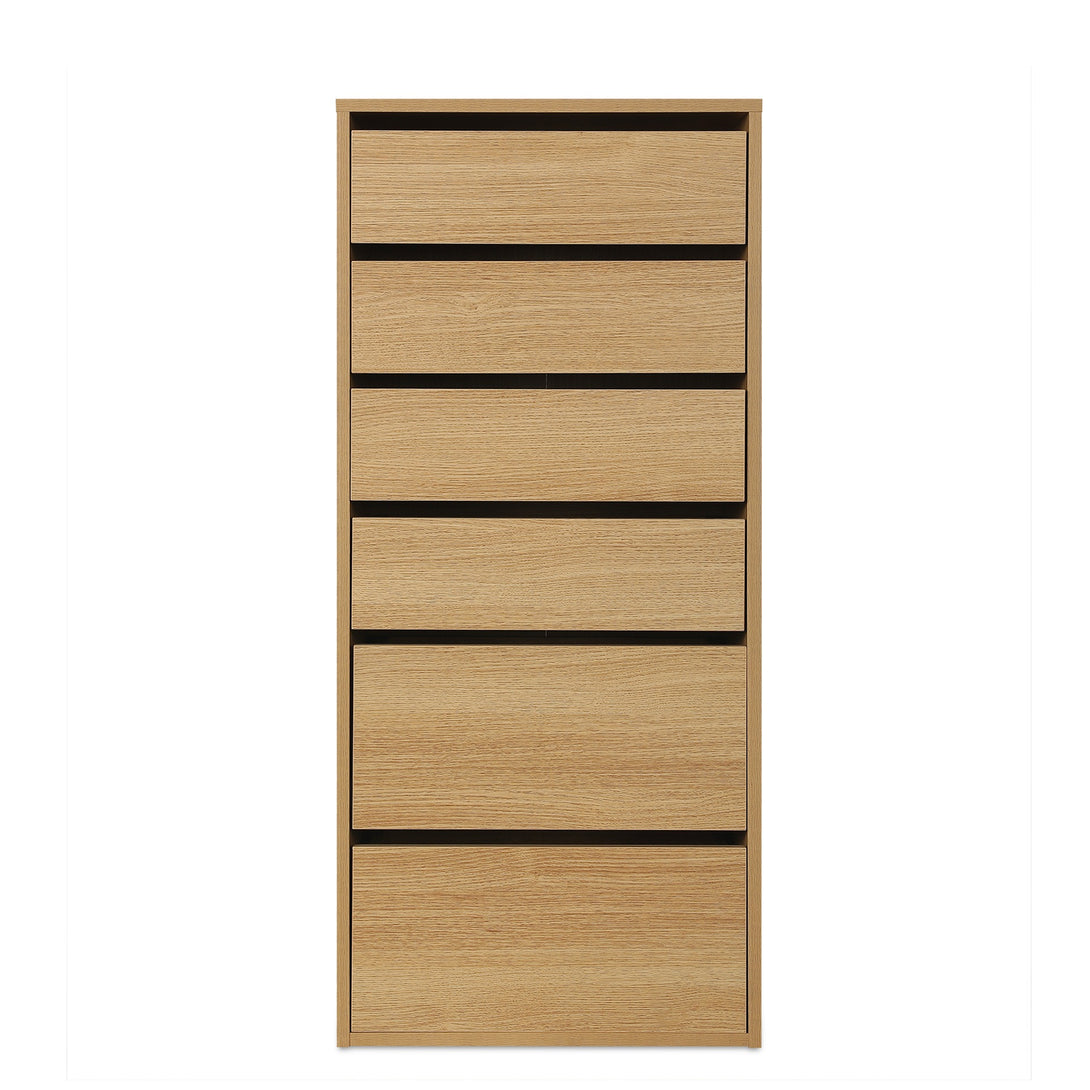 PAYETTE 6 Drawer Wardrobe - OAK