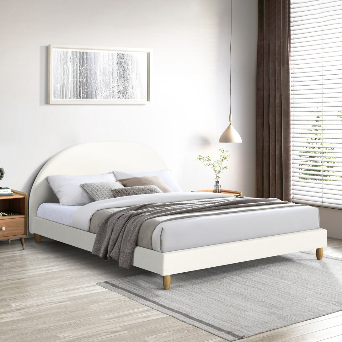 MORUISG King Bed Frame - White
