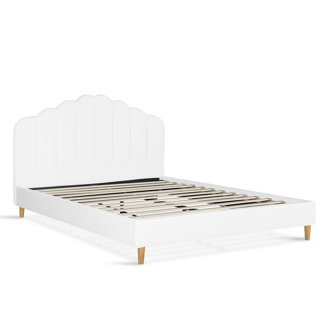 GAIRICH Queen Bed Frame - White