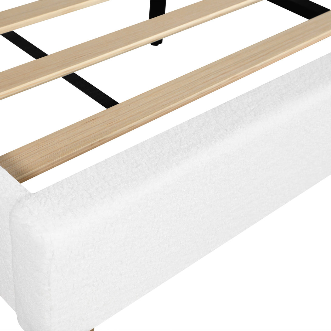 GAIRICH King Bed Frame - White