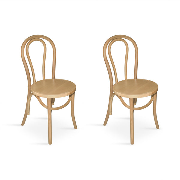 Joshua Thonet Replica Dining Chair – Set of 2 – Natural
