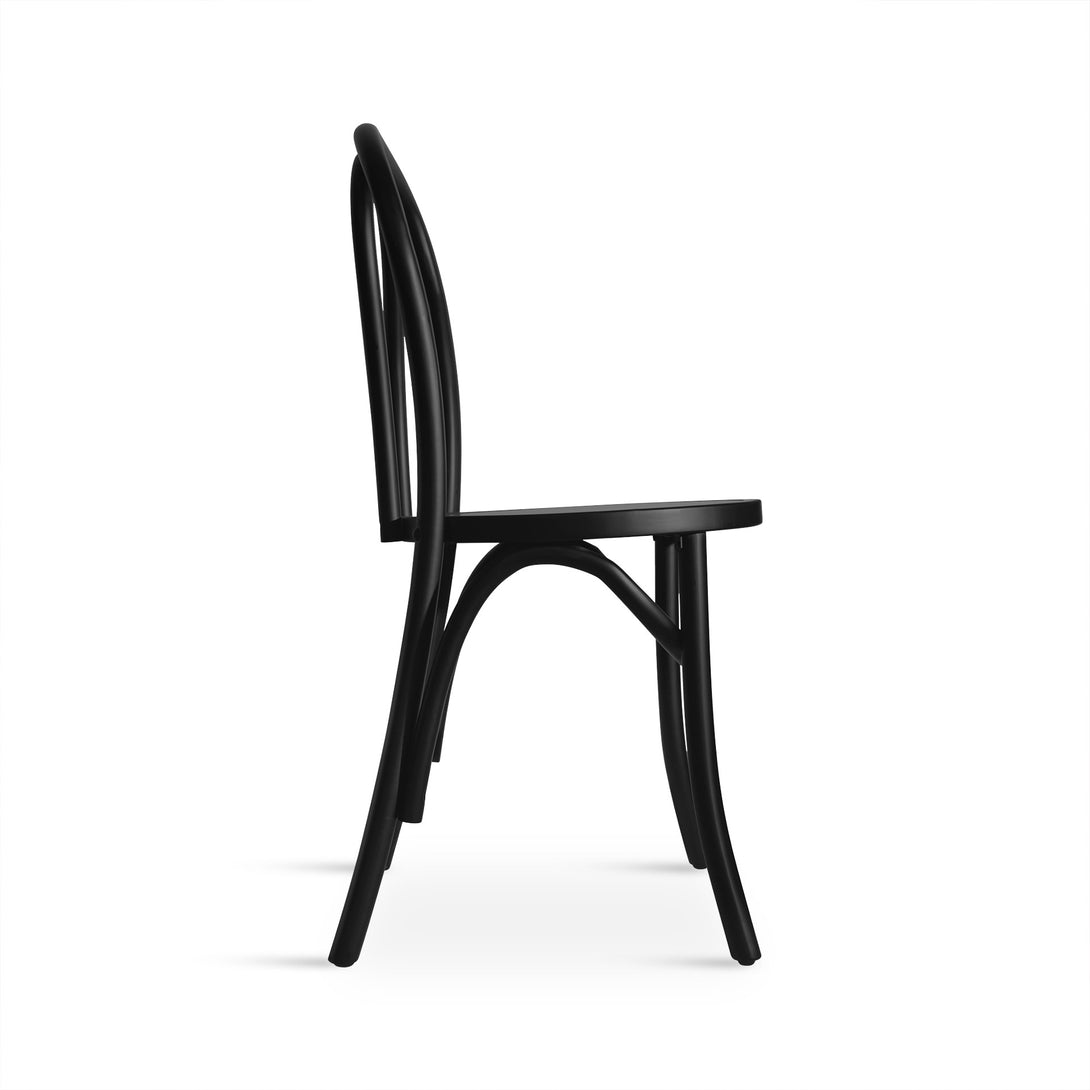 Joshua Thonet Replica Dining Chair – Set of 2 – Black