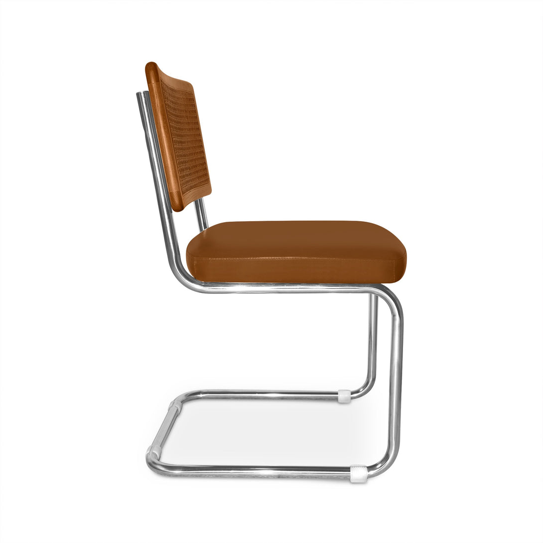 Adrian Cesca Replica Dining Chair – Set of 2 – Orange