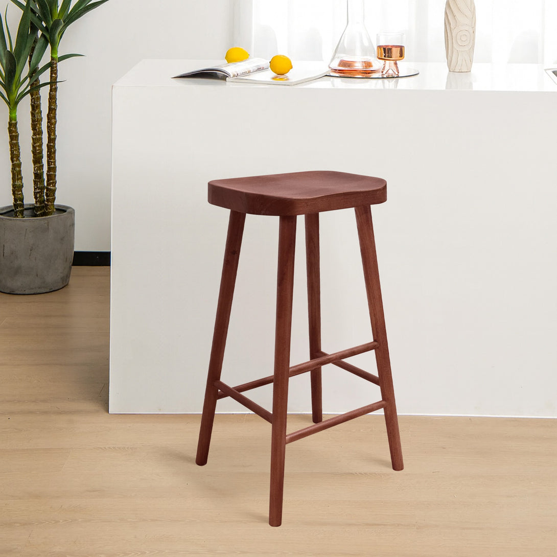 Jaxon Bar Stool - Deep Oak