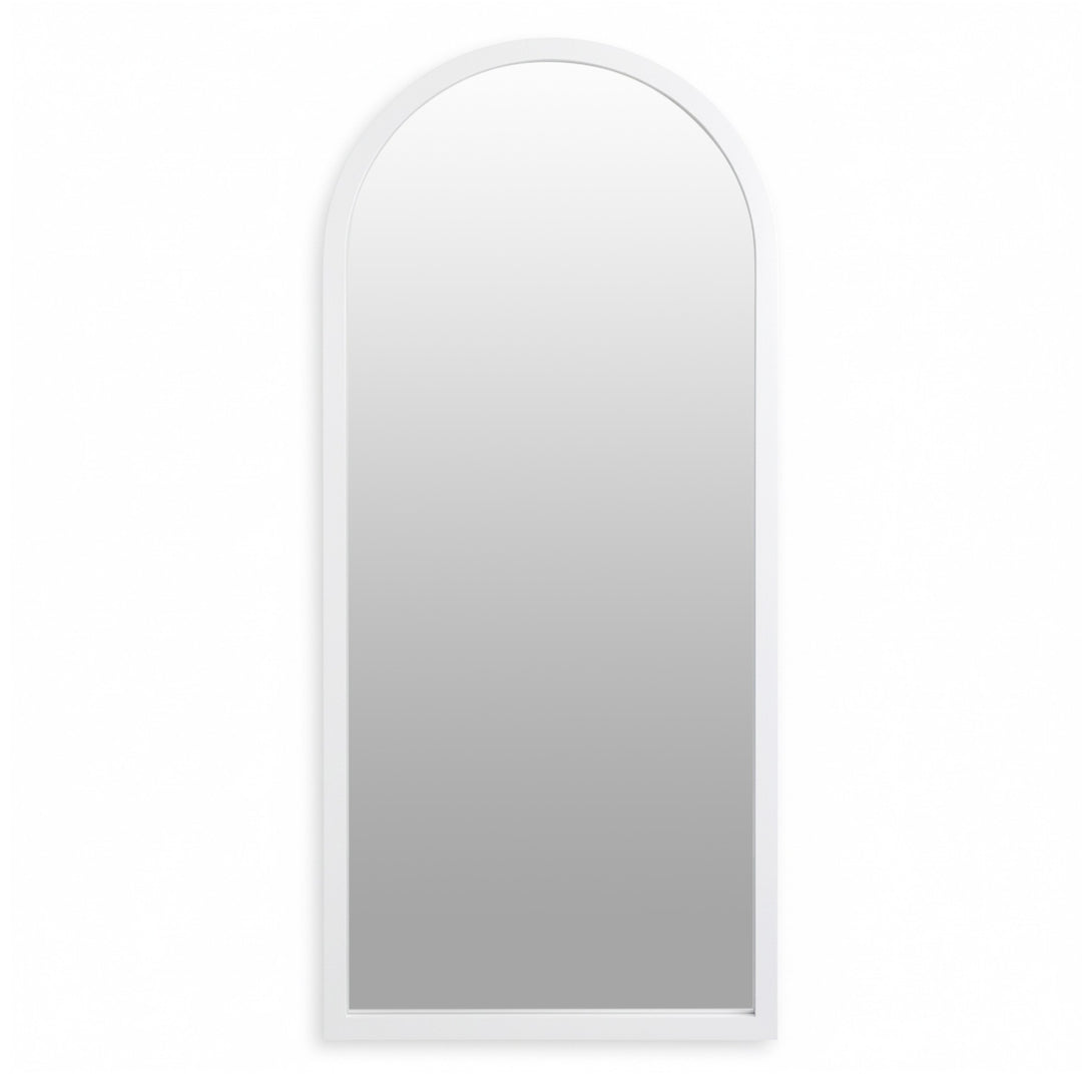 Halo Arched Full Length Mirror 180cm - White