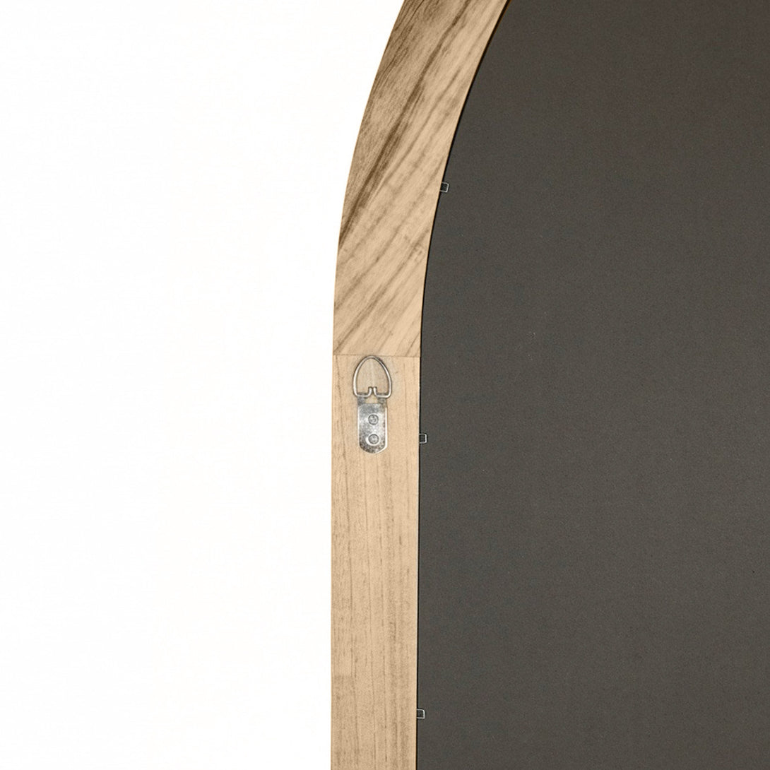 Eden Arched Full Length Mirror 190cm - Light Wood