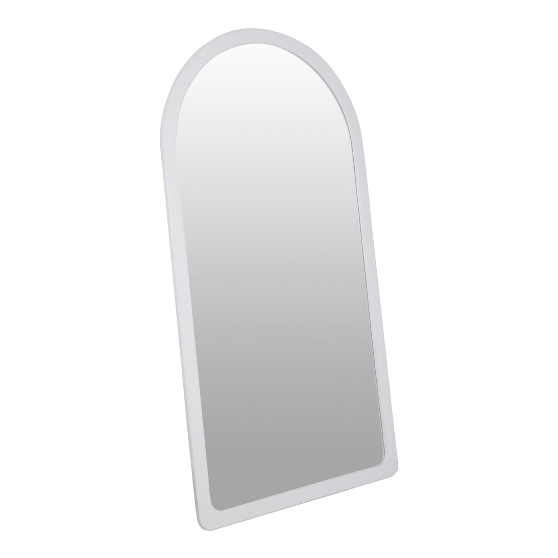 Eden Arched Full Length Mirror 190cm - White