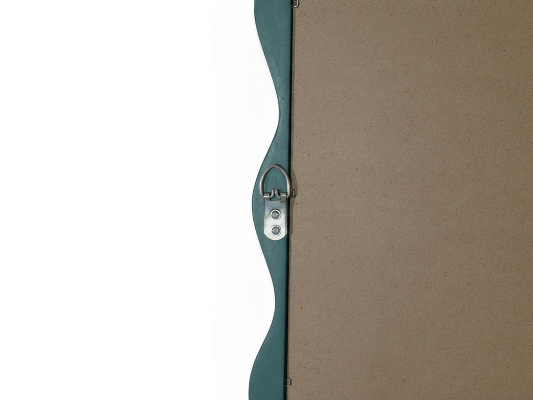Ripple Wavy Wooden Full Length Mirror 160cm - Sage
