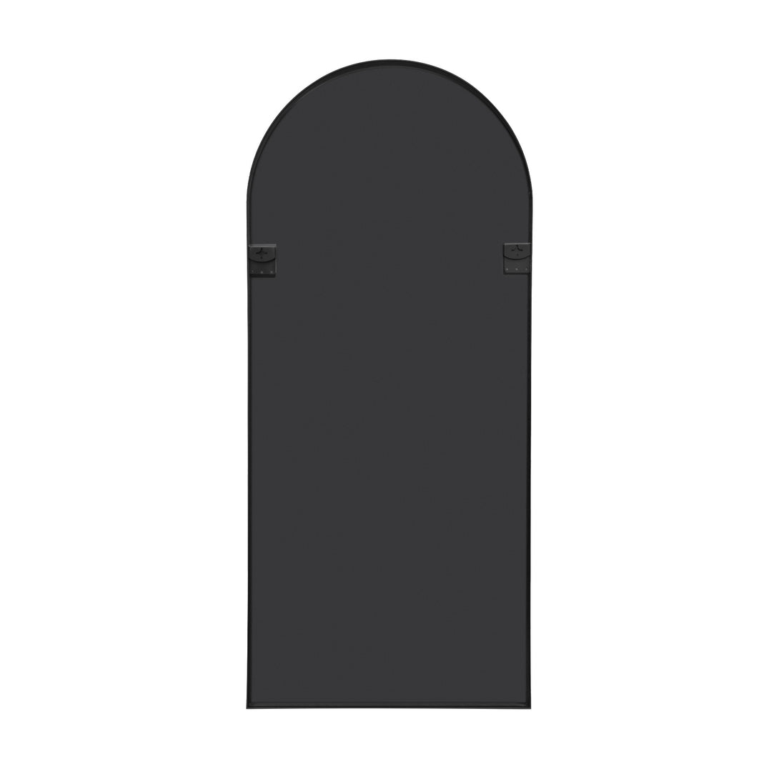 Archie Metal Arched Full Length Mirror - Black