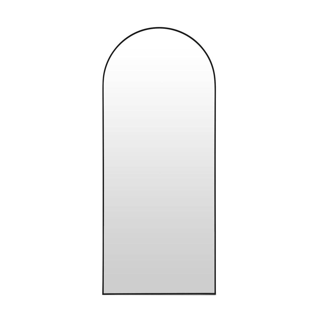 Alto Metal Arched Full Length Mirror - Black