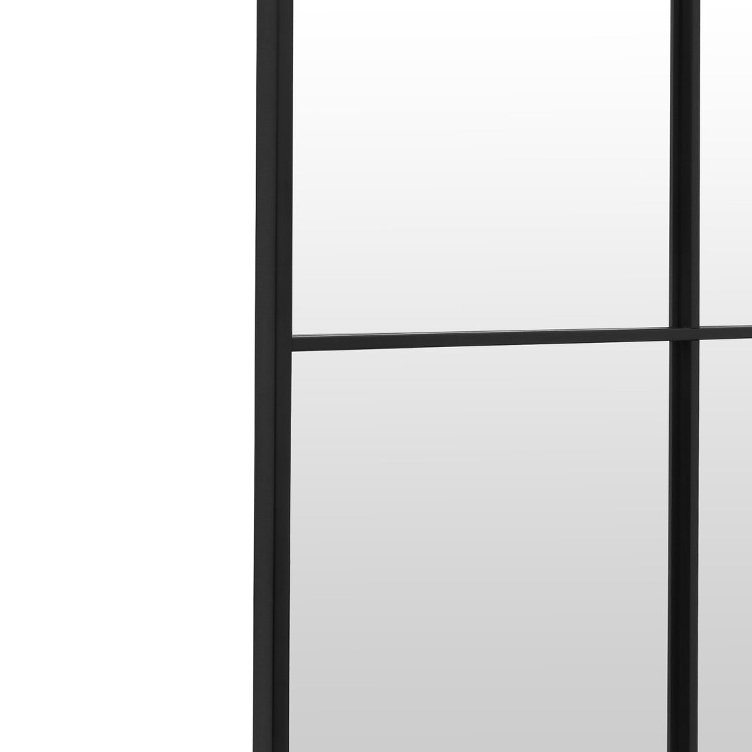 Grid Full Length Mirror - Black