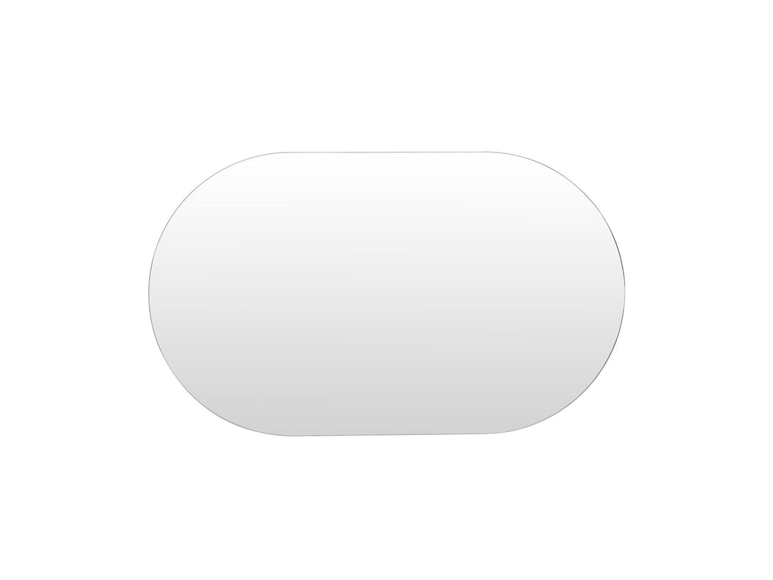 Zero Oval Frameless Wall Mirror