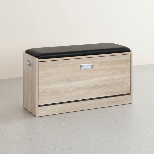 GLORIA Wooden Shoe Rack 3 Layer - Oak