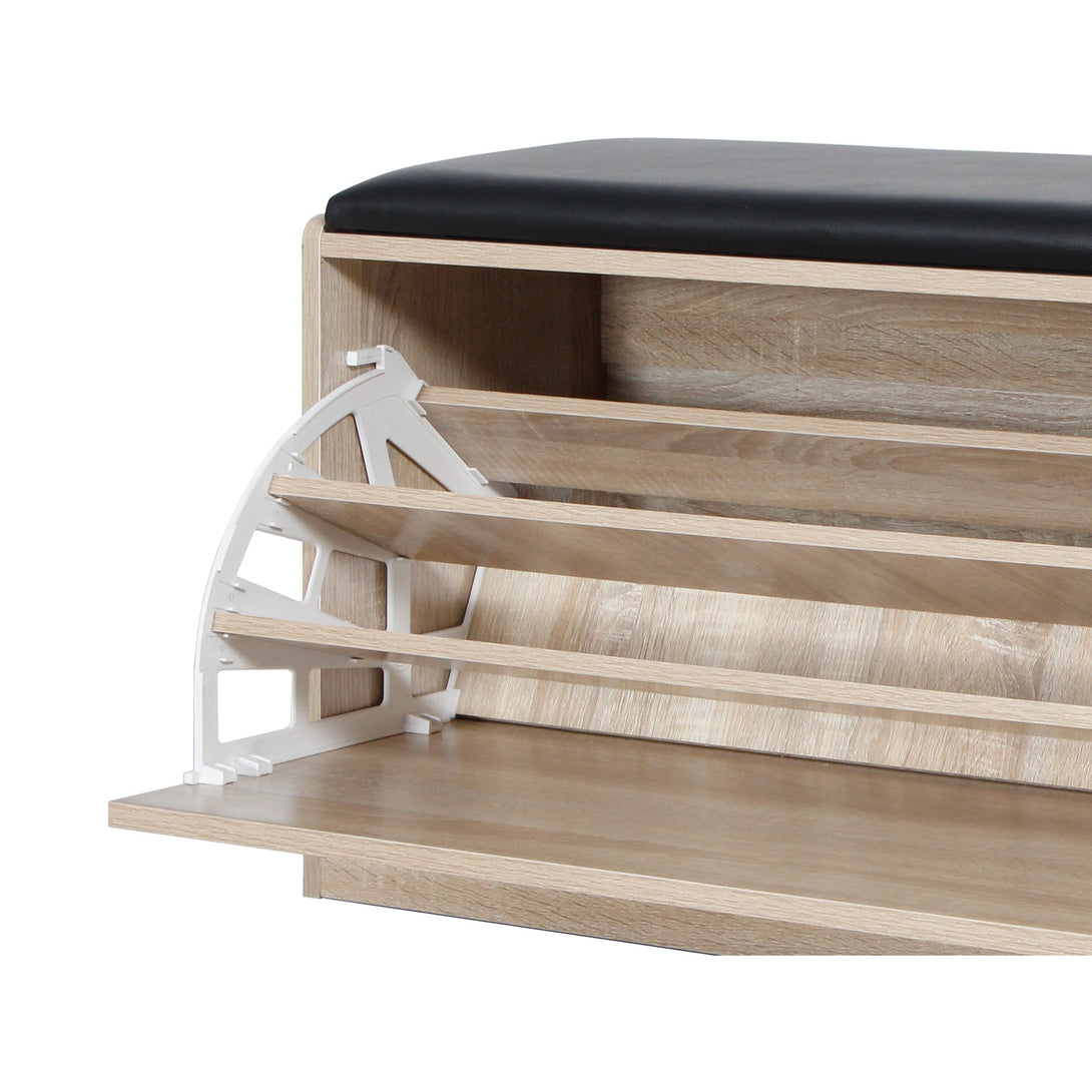 GLORIA Wooden Shoe Rack 3 Layer - Oak