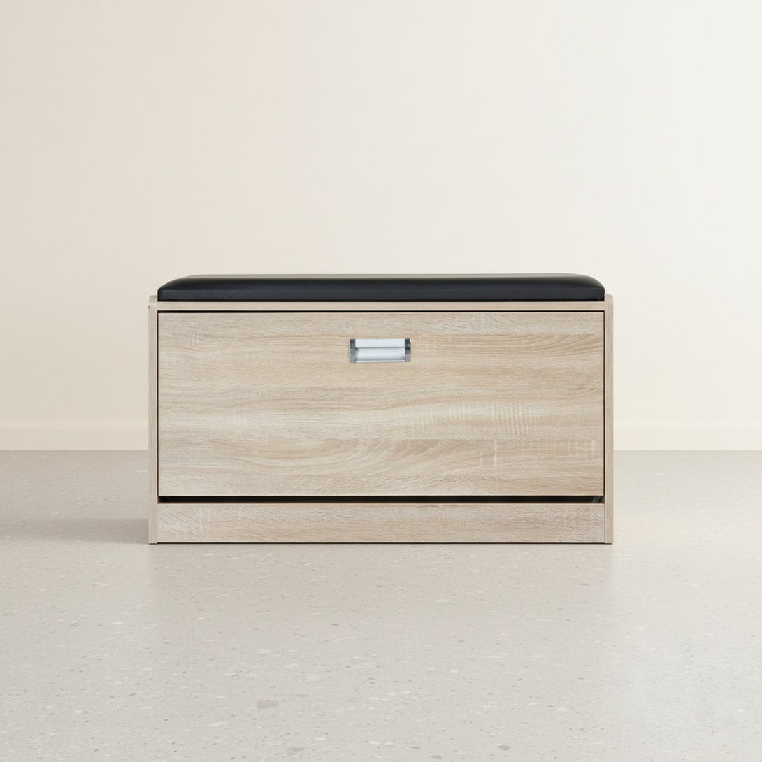 GLORIA Wooden Shoe Rack 3 Layer - Oak