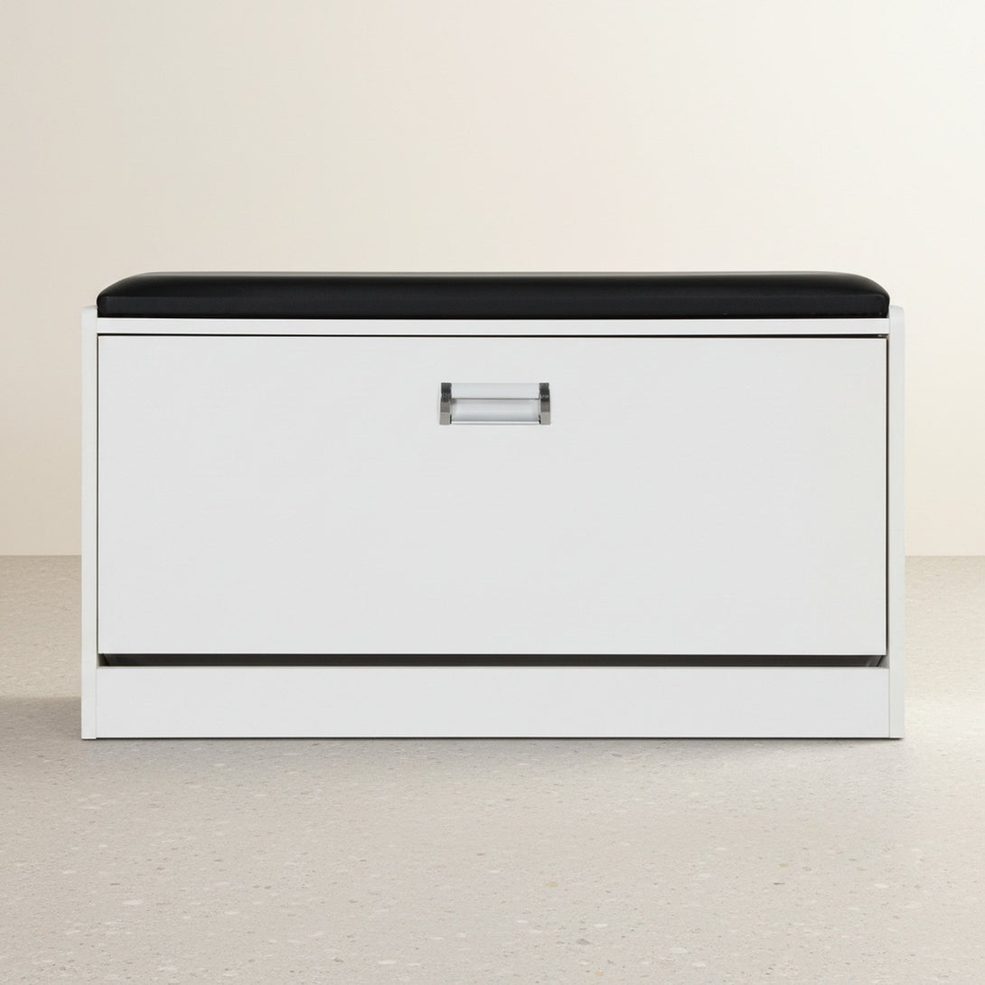 GLORIA Wooden Shoe Rack 3 Layer - White