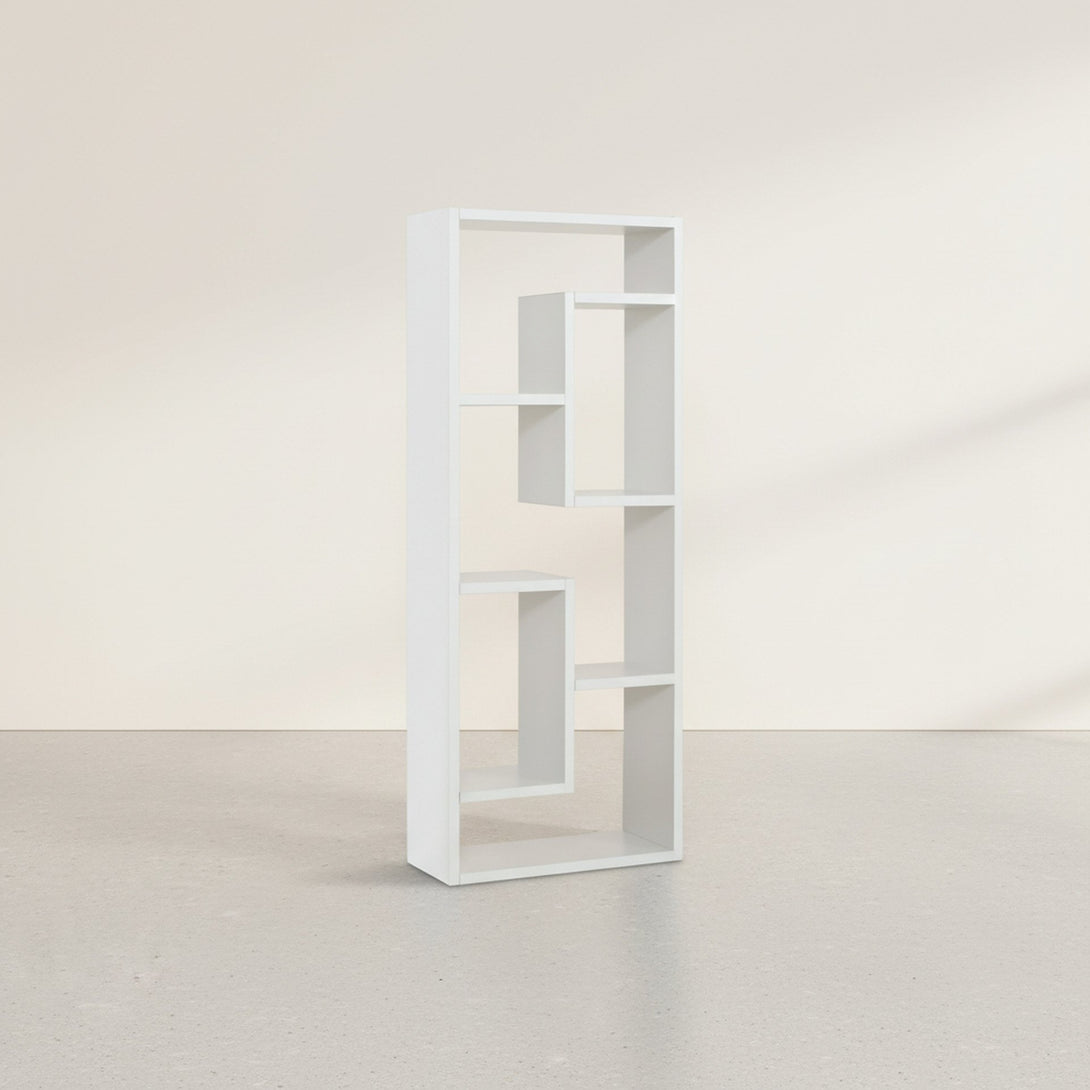 NYASA Bookshelf Display Shelf - White